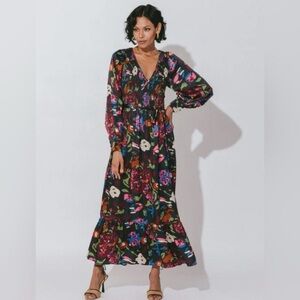 Cleobella Juliette Ankle Dress Floral size XS